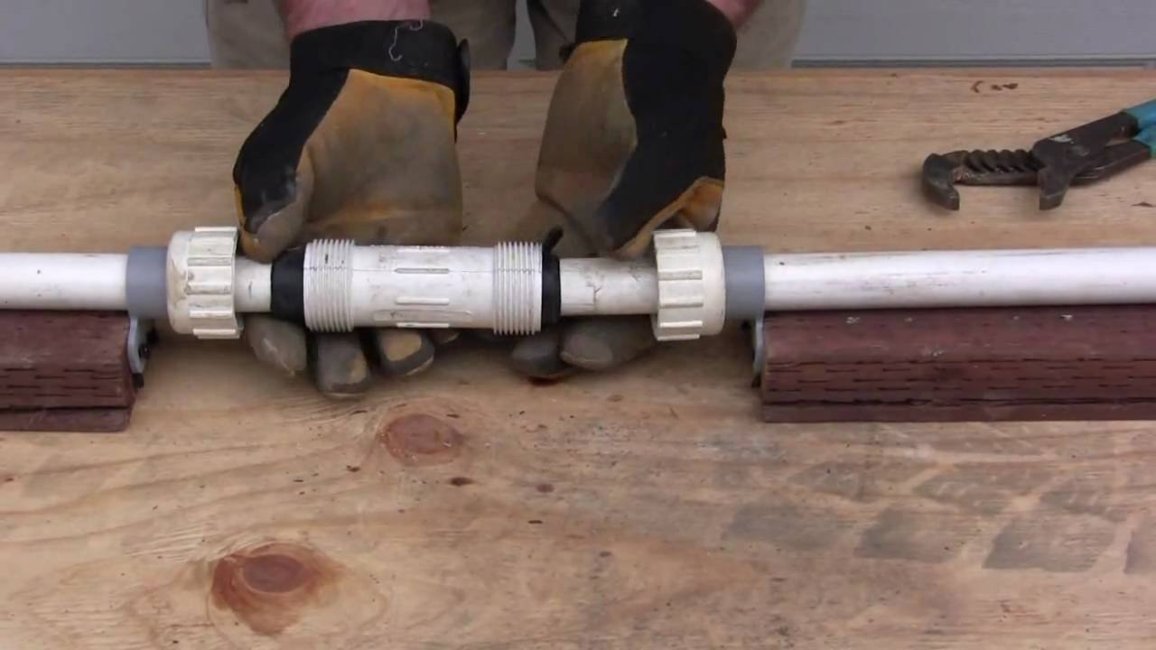 How to Install a Compression Fitting on Pvc Pipe