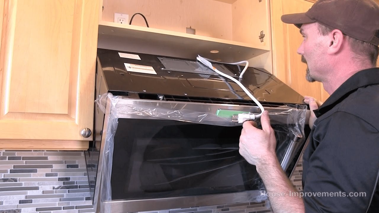 How to Install a Microwave in a Cabinet