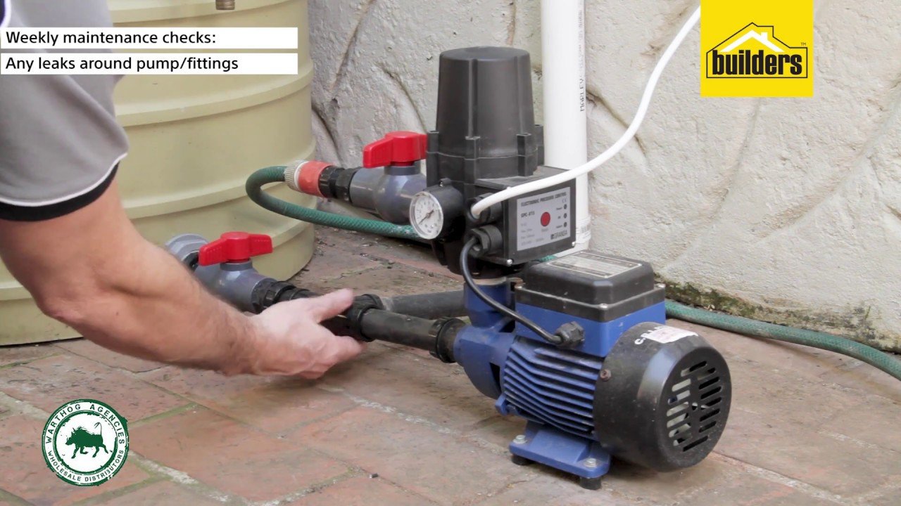 How to Install a Water Pressure Booster Pump