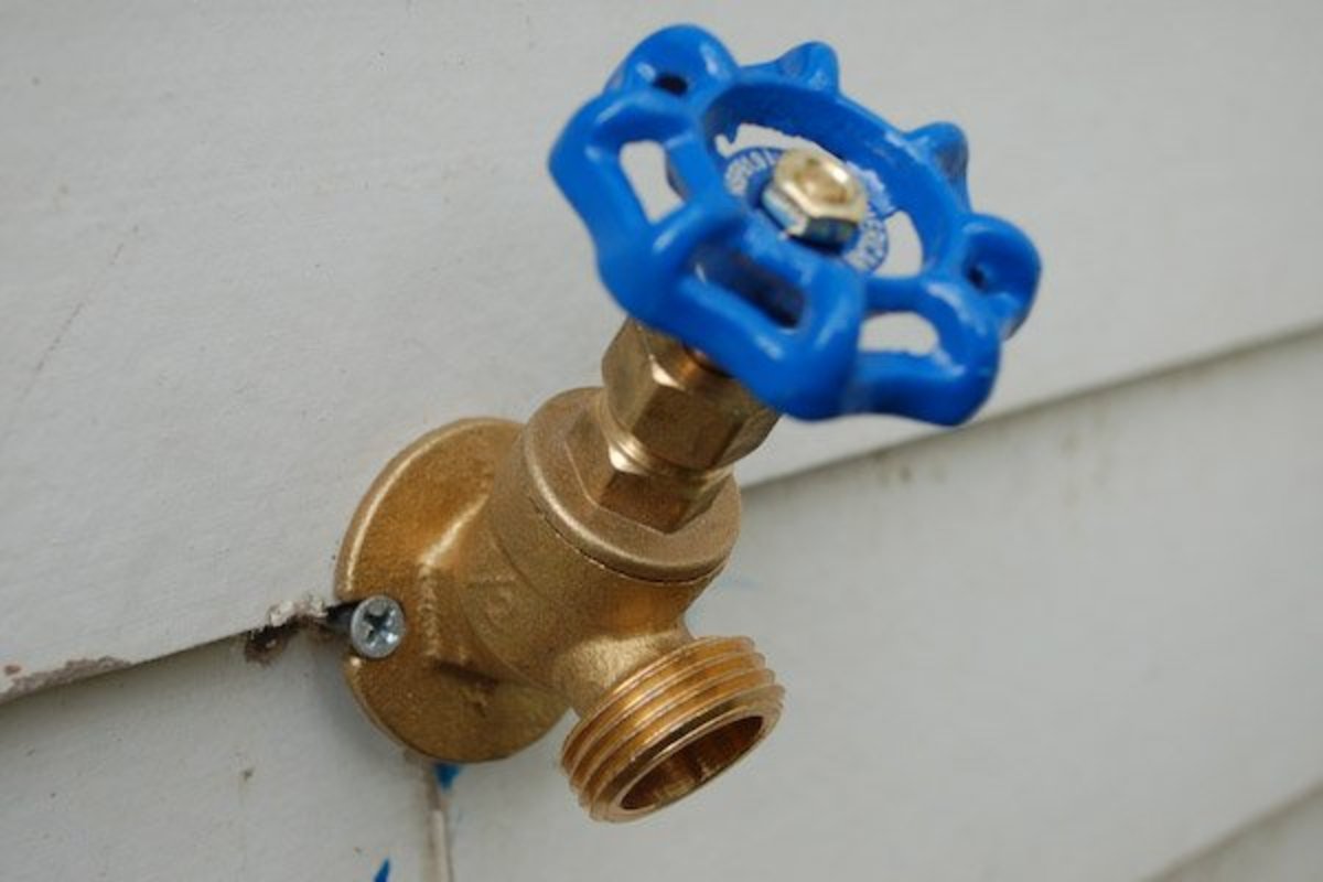 How to Install a Water Spigot Outside