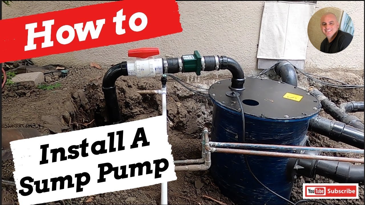 How to Install Sewage Pump